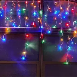 Гірлянда ColorWay Бахрома 3мx0.6м 100Led IP20 кольорова (CW-GF-100L36VMC) - мініатюра 6