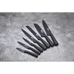 Ніж сантоку Bergner Blackblade 17.5 см (BG-8776) - мініатюра 2