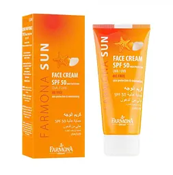 Крем для обличчя с олією Макадамії SPF 50 SUN Farmona 50 мл