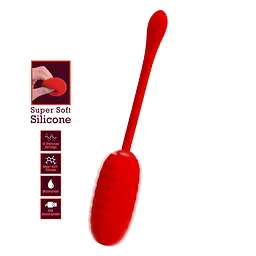 Віброяйце PRETTY LOVE Kirk Red 12 function vibrations PRETTY LOVE BI-014654-2 98610 - мініатюра 2