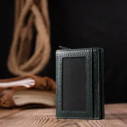 Шкіряна візитниця KARYA 7х9,5х2,5 см acs0025927 - мініатюра 8