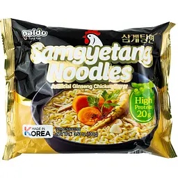 Суп рамьон Samgyetang зі смаком курки і женьшеню Paldo 100г - мініатюра 1