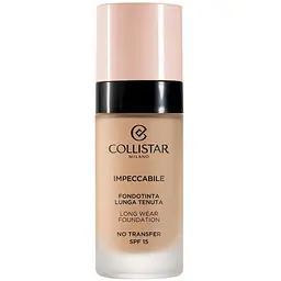 Тональна основа Collistar Impeccabile Long Wear Foundation No Transfer SPF 15 3N Natural 30 мл