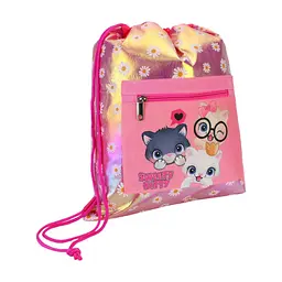 Сумка для взуття Cool For School Рожева з кишенею (CF87301)