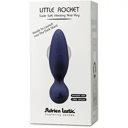 Анальна вібропробка Adrien Lastic Little Rocket - мініатюра 5