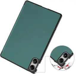 Чохол до планшета BeCover Smart Case Xiaomi Poco Pad / Poco Pad M1 (12.1") Dark Green (711561) - мініатюра 6