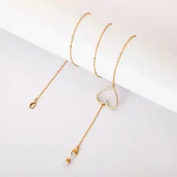 Ланцюжок для окулярів White and Gold 5 9880 70 см