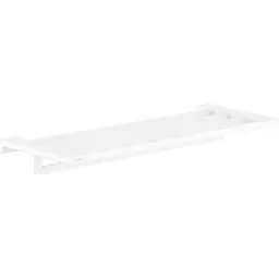 Полиця з тримачем для рушників Hansgrohe AddStoris 63.0/64.8 x 24.8 см Matt White 41751700, Білий матовий