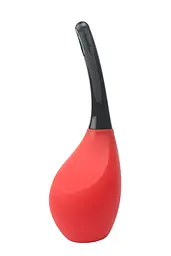 Анальний душ Menzstuff 9 Hole Anal Douche Red / Black