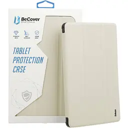 Чохол-книжка BeCover Tri Fold Soft TPU Silicone для Apple iPad Pro Pro 13" M4 2024 Бежевий (711751)