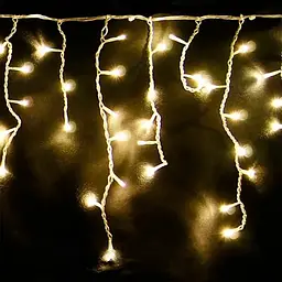 Гірлянда-бахрома Сіті XPRO 200 LED, 5 м, теплий білий світло (23457489602_735) - мініатюра 7