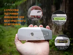 Ліхтар ручний з автономним живленням Fenix E-STAR - мініатюра 9