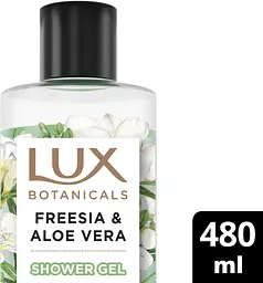 Гель для душу Lux Botanicals Фрезія та Алое Вера 480  мл - мініатюра 3