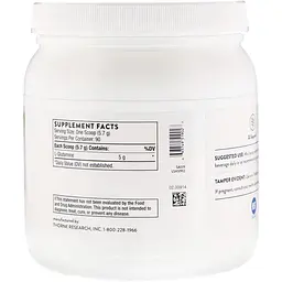 L- глютамін в порошці Thorne L-Glutamine 513 гр - мініатюра 2