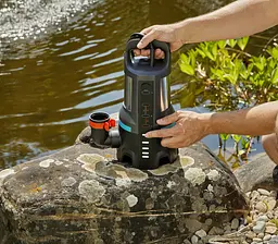 Дренажний насос для брудної води Gardena 20000 Aquasensor LED (09044-20) - мініатюра 4