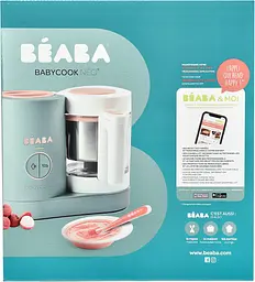 Пароварка-блендер Beaba Babycook Neo Eucalyptus, м'ятний (912732) - мініатюра 4