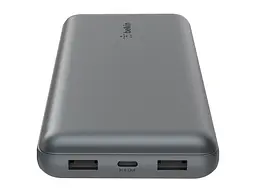 Зовнішній акумулятор (Power Bank) Belkin 20000mAh 15W Space Gray (BPB012BTGY) - мініатюра 4