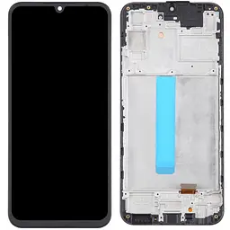 Дисплей Samsung A256 Galaxy A25 чорний, TFT, з рамкою