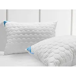 Подушка LELEKA-TEXTILE холлофайбер "WHITE DREAM" стьобана кульки р.70*70