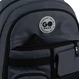 Рюкзак GoPack Education Teens 184 темно-сірий Темно-сірий (GO26-184L-4) - мініатюра 10