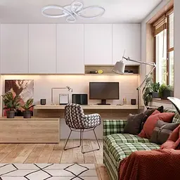 Світлодіодна люстра Ardero AL6530ARD FABIO S 60Вт білий - мініатюра 4