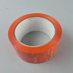 Скотч 45 мм, 80 м, 38 мк Яскраво-жовтогарячий "Супер Торба"(10,4, 1,04) - мініатюра 4
