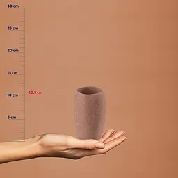 Стакан для зубних щіток Kela Roda 7.5х7.5х10.5 см червона глина (23751) - мініатюра 3