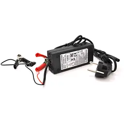 Зарядний пристрій Merlion для акумуляторів LiFePO4 12V(14,6V),4S,2A-24W + крокодили,OEM,Q70