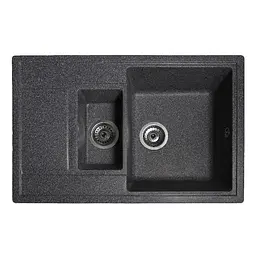 Кухонна мийка Romzha Jorum 78D Grafit RO43342, Графит