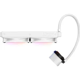 Система рідинного охолодження NZXT Kraken RGB 280mm w/Display, (RL-KR280-W1) - мініатюра 2