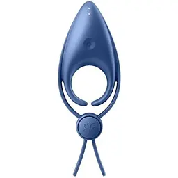 Ерекційне віброкільце ласо з регулюванням розміру Satisfyer Sniper Blue