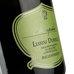 Вино ігристе Monopolio Lessini Durello Millesimato біле брют 0.75 л - мініатюра 3