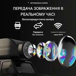Міні FPV машинка на радіокеруванні KFPLAN KF32 1:64 4WD з Wi-Fi камерою (Чорний) - мініатюра 7
