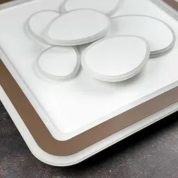 Світильник LED smart OREO+пульт 120W 3000-6000K IP20 коричневий квадрат Violux ( 220415 ) - мініатюра 4