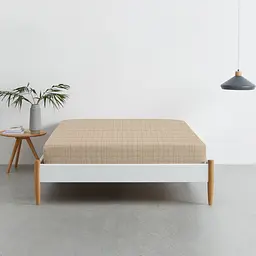 Набір простирадло на резинці 140х200 COPPER/ BEIGE GEOMETRY COSAS (4822052083239) - мініатюра 2