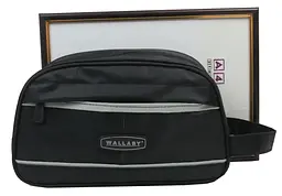 Косметичка дорожня Wallaby 2100-1 Чорна - мініатюра 4
