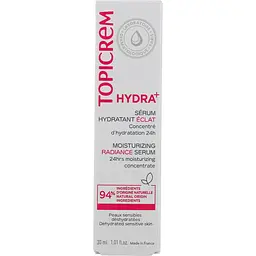 Сироватка для обличчя Topicrem Hydra+ Moisturizing Radiance Serum 30 мл - мініатюра 4