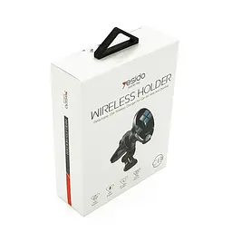 Автотримач Yesido C131+ Wireless Charging 15W, кріплення на решітку, магніт, Black, Box - мініатюра 2
