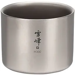 Кружка Snow Peak TW-127 Ti-Double M300 Stacking Mug 300 мл