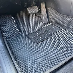 5D EVA Килимки в салон Hyundai Tucson (NX4) 2021- ДВС (Металевий підп'ятник) Бежевий-Бежевий кант 5 шт - мініатюра 4