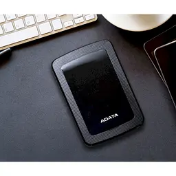 Зовнішній жорсткий диск Adata 2.5'' USB 3.2 Gen. 1 DashDrive Durable HV300 1TB Black (AHV300-1TU31-CBK) - мініатюра 3
