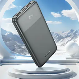 Портативний ЗП Power Bank Hoco J121 Fast 22.5W+PD20W 10000 mAh Black - мініатюра 2