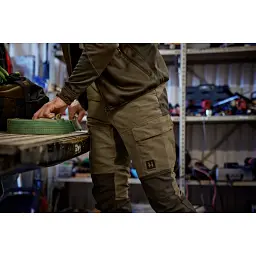 Штани Harkila Scandinavian 58 Green/Brown - мініатюра 3