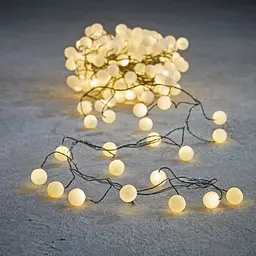 Гірлянда-кластер Luca Lighting Кульки 80 LED теплий білий 5 м (1105717) - мініатюра 2