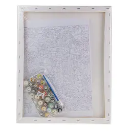 Набір для розпису по номерах "Паризька вулица" 40*50 см, IDEA2-GX47130, ТМ "99IDEAS" - мініатюра 6