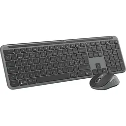 Комплект Logitech Signature Slim MK950 for Business Wireless/Bluetooth UA Graphite (920-012508) - мініатюра 3