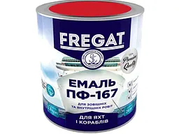 Емаль алкідна ПФ-167 FREGAT червоний 2.8кг