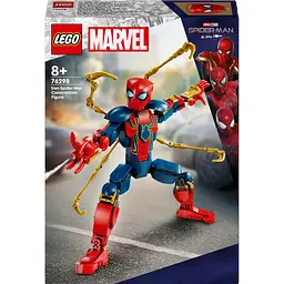 Конструктор LEGO Super Heroes Marvel Фигурка Железного Человека-Паука для сборки 303 детали (76298)