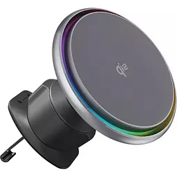 Автотримач із бездротовою зарядкою Proove IceCore Qi2 15W Gray (WHIC15002003) [167445] - мініатюра 4