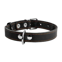 Нашийник Collar одинарний, 48-63х3,5 см, чорний - мініатюра 2